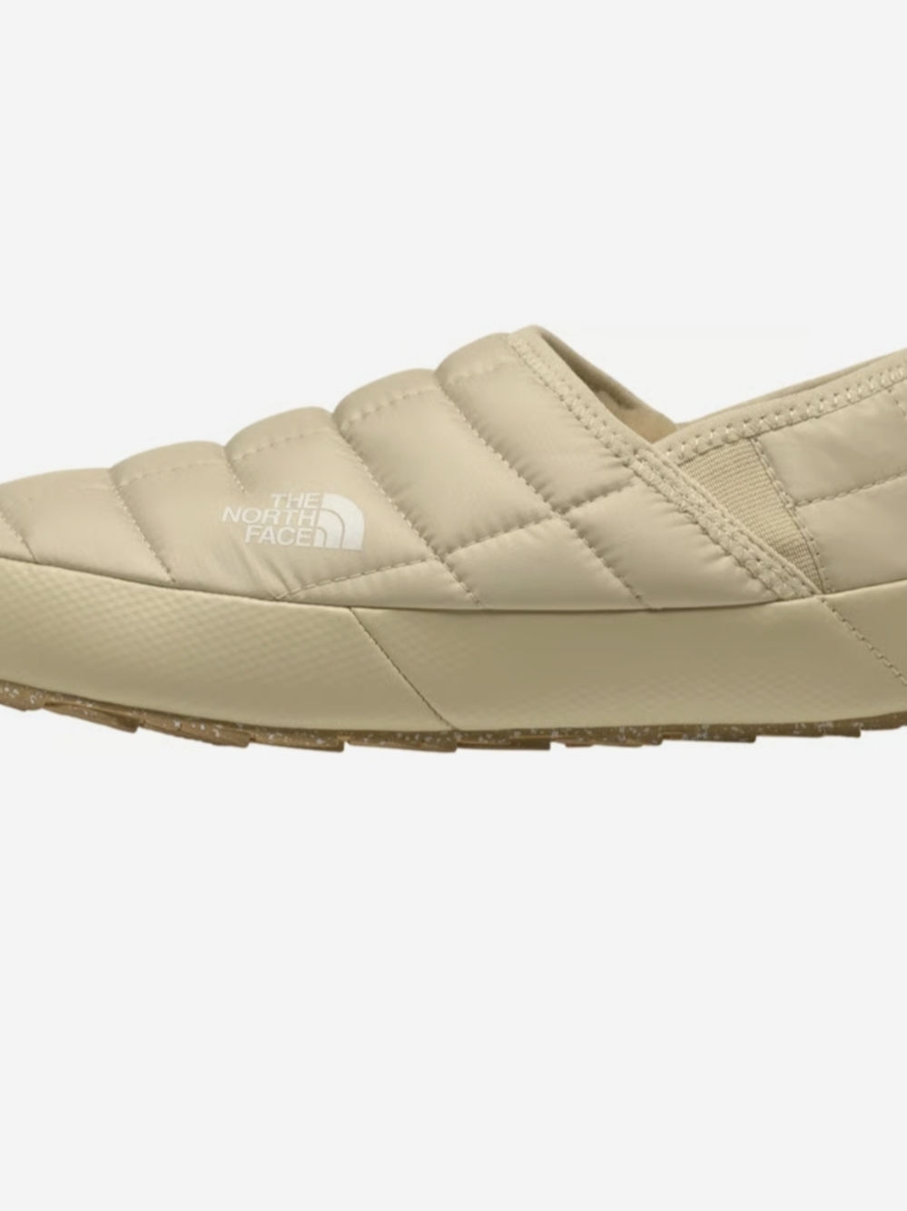 NWOT The North Face Thermoball Quilted Slip-On Clog in Cream - Picture 4 of 4